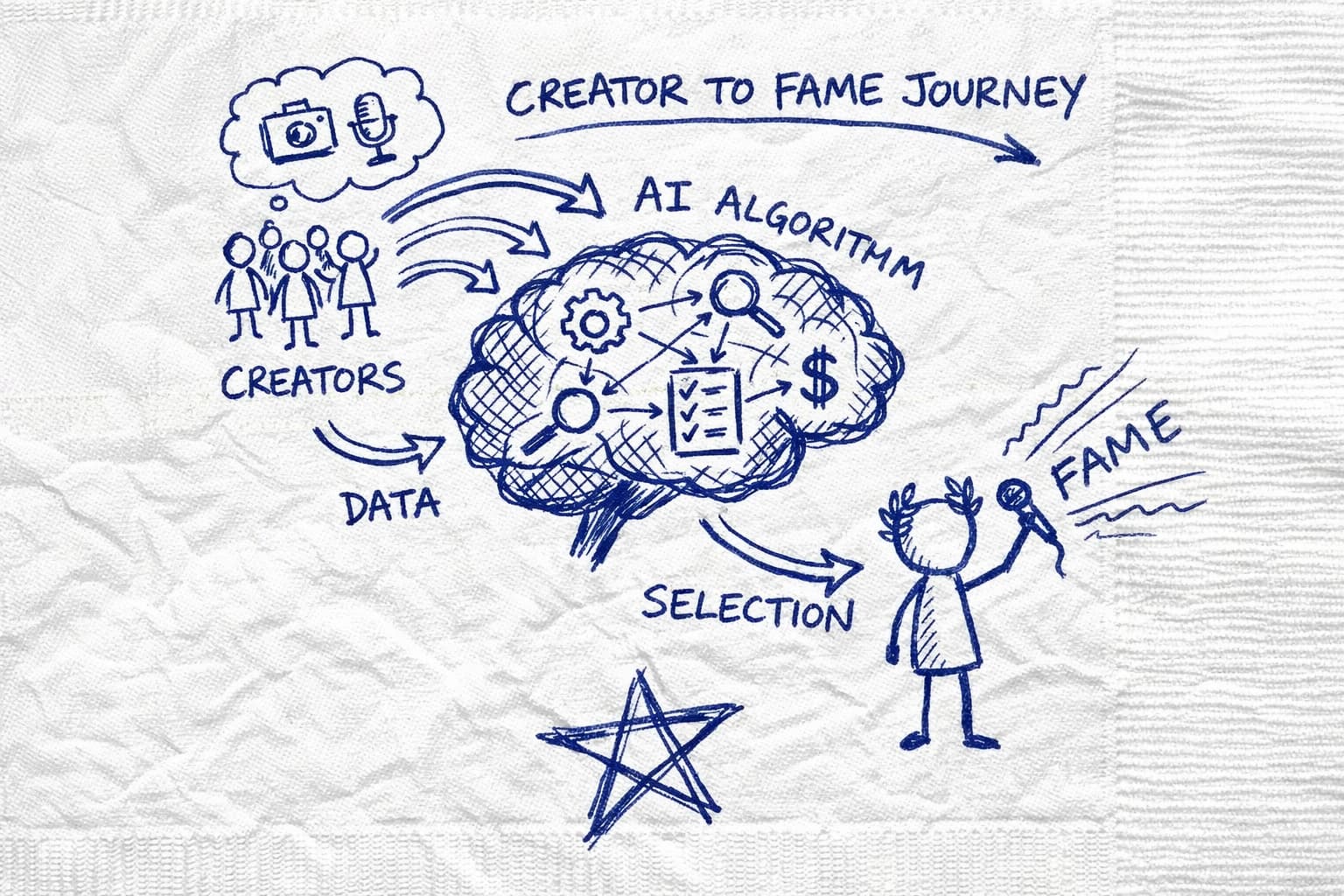 How AI Actually Picks Which Creators Get Famous