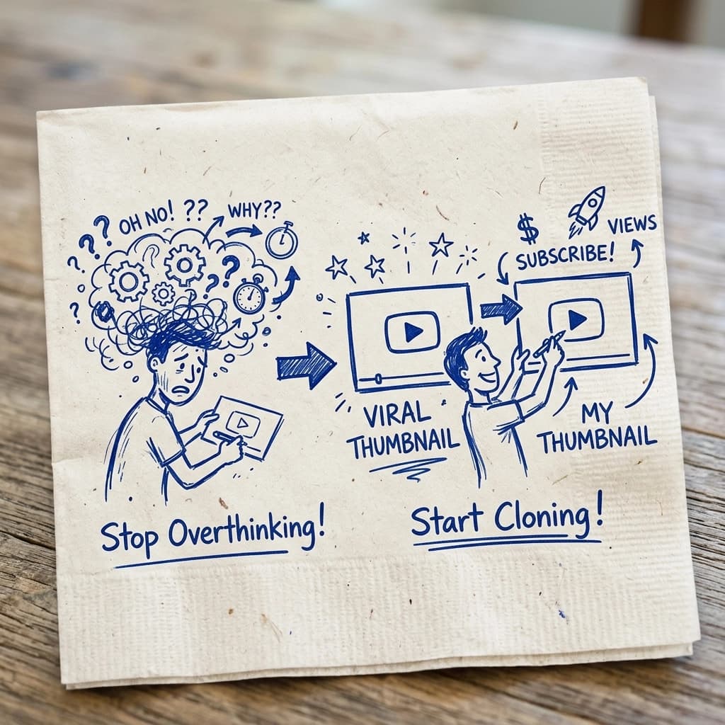 Stop overthinking and start cloning viral thumbnails for free