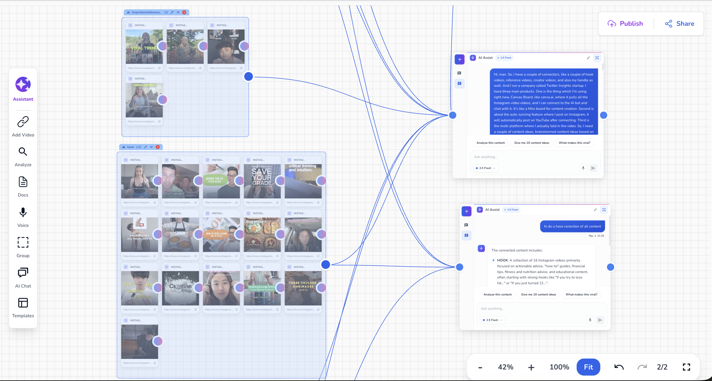 Creator Canvas Workspace
