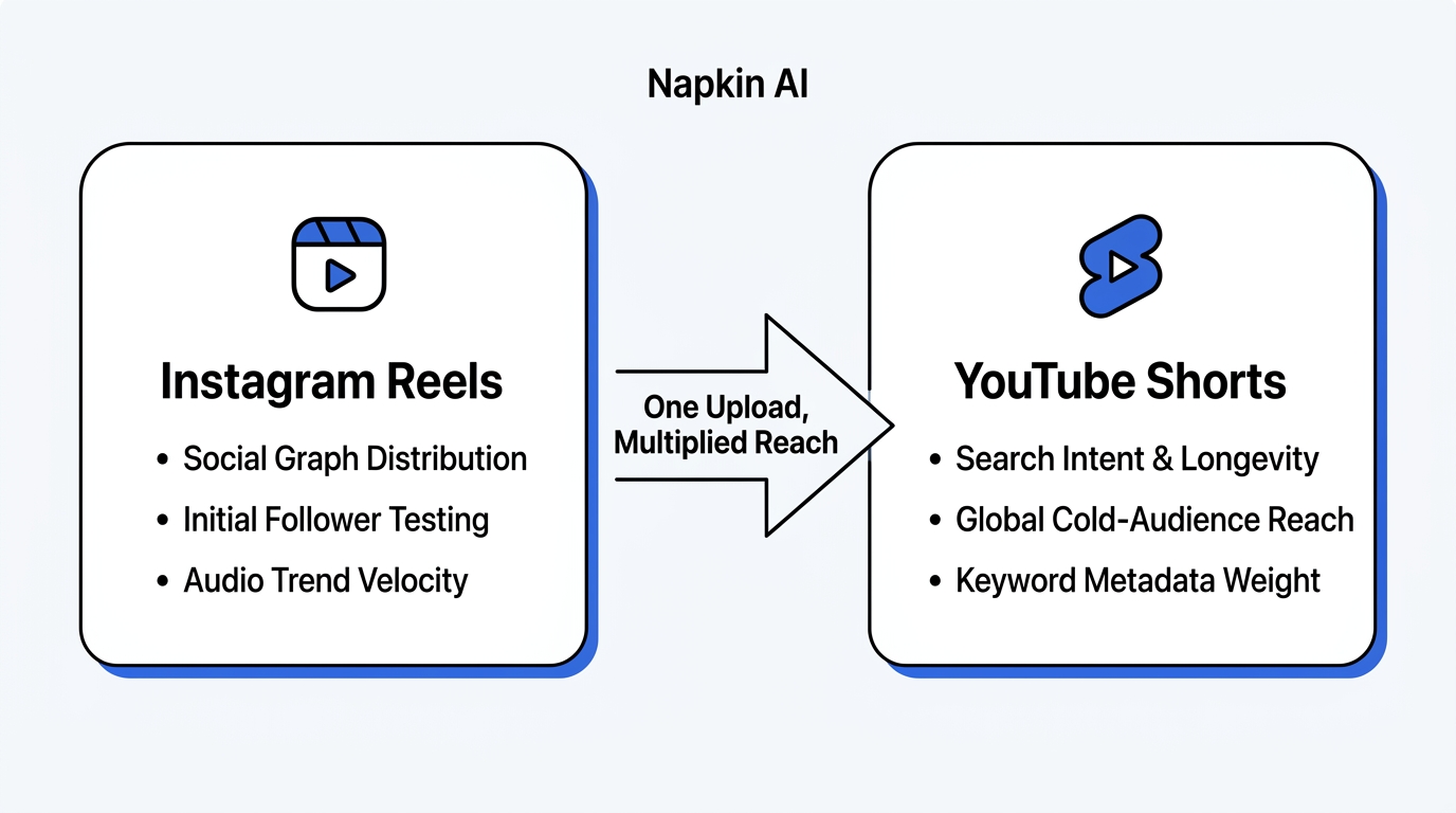 Instagram Reels vs YouTube Shorts Algorithm Comparison