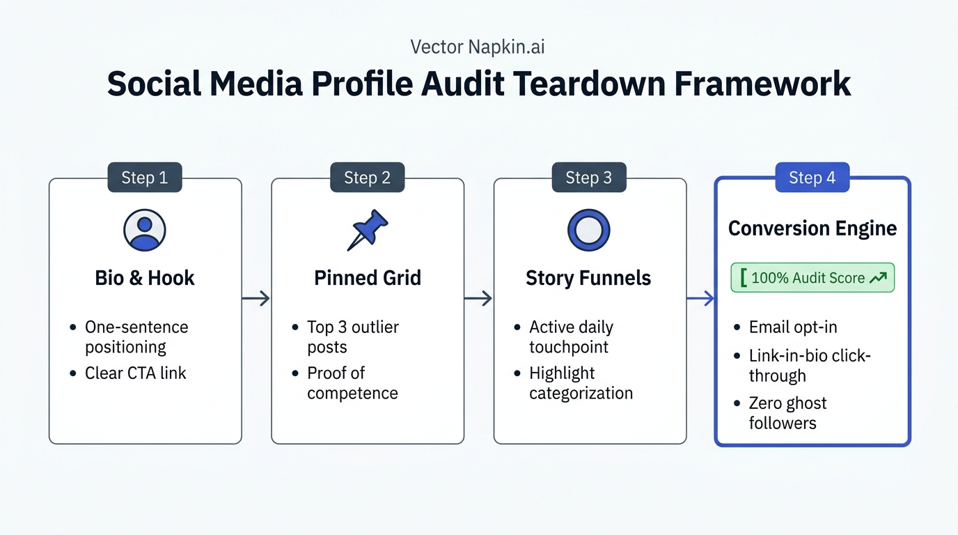 Social Media Profile Audit: The Step-by-Step Teardown Template for Creators and Brands