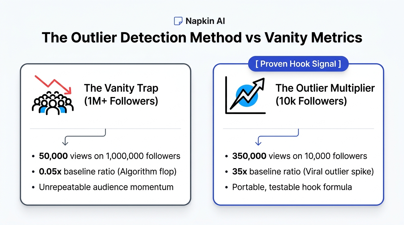 YouTube Outlier Multiplier Method